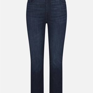 Frame Denim Dark Indigo Straight Leg Jeans